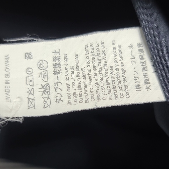 LES COPAINS Striped Blazer Snap Button Closure Jacket in Gray Size 42 - Picture 5 of 16